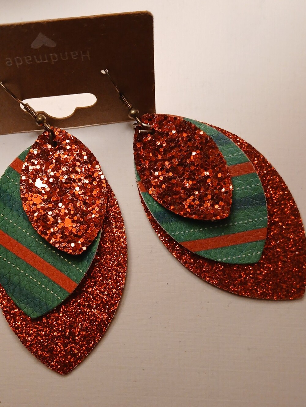 Sparkly Christmas Designed Earrings